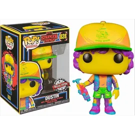 Funko Pop! Stranger Things - Dustin in Beef Black Light Figur
