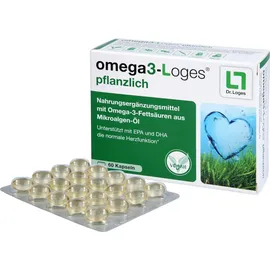 Dr. Loges Omega3-Loges pflanzlich Kapseln 60 St.