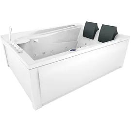 AcquaVapore Whirlpool Eckbadewanne 135 x 180 cm (W12H-C-SC)