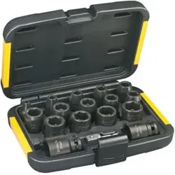 DEWALT Steckschlüssel-Set 17-tlg. schlagfest