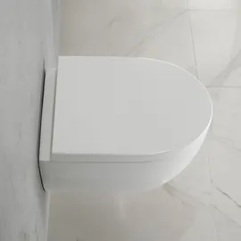 Geberit iCon Set Wand-WC mit WC-Sitz Weiß