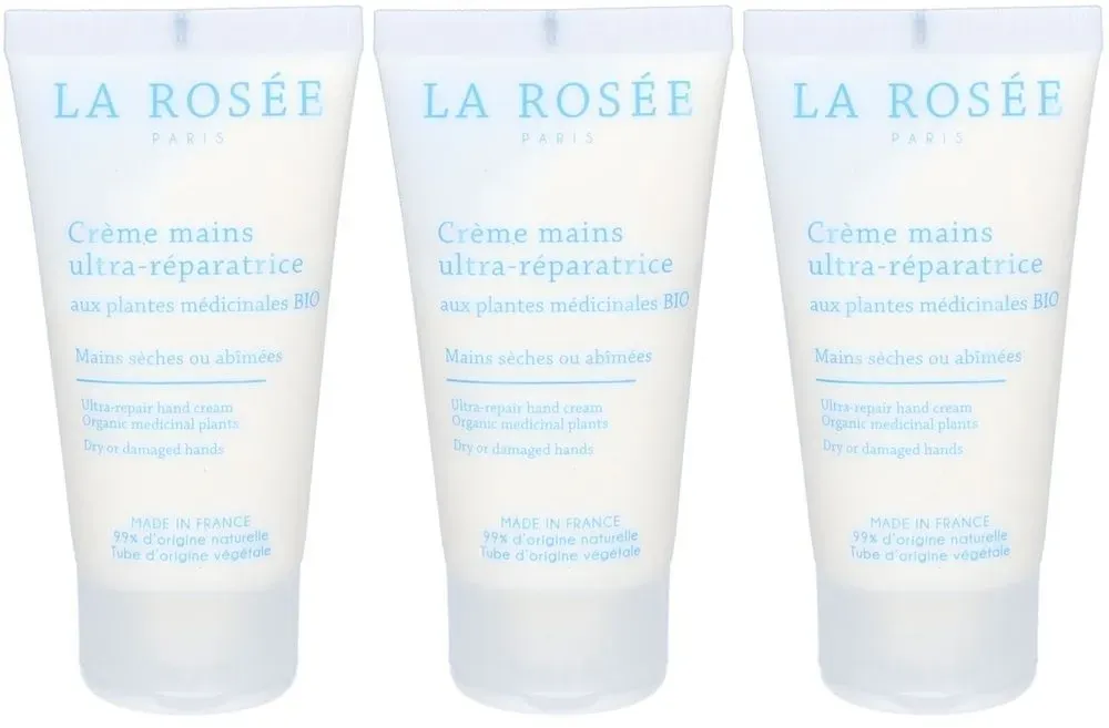 La Rosée Ultra-reparierende Handcreme mit Heilpflanzen BIO