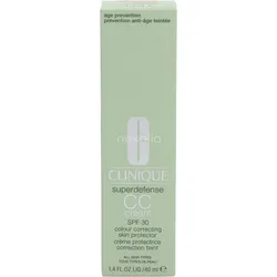 Clinique Superdefense Cc Cream SPF30 #04 Medium - All Skin Types, All Skin Types 40 ml