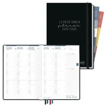 häfft® verlag Lehrerkalender August 2025 - Juli 2026 Schwarz