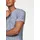 Bruno Banani T-Shirt BRUNO BANANI, Herren, Gr. 3XL (64/66), blau (blau, meliert), Single Jersey, Obermaterial: 60% Baumwolle, 40% Polyester, meliert, slim fit, Rundhals, Shirts T-Shirt, Kurzarm, Slim Fit, unifarben, Rundhalsausschnitt, Topseller