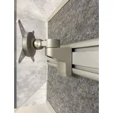 Hammerbacher Bildschirmhalterung silber, 1 St.