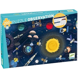 Djeco Puzzle Weltraum (200 Teile)