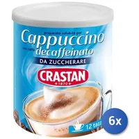Crastan Cappuccino Entkoffeiniert Löslich 150 g 6x Multipack