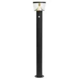 MARELIDA Solarleuchte Stahl H: 94 cm 3 Modi grau