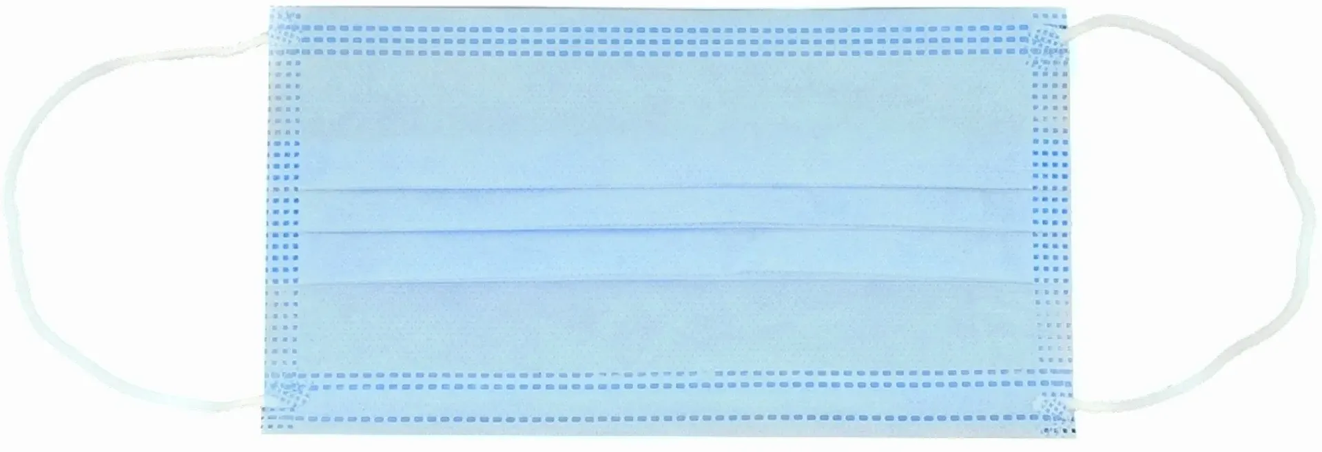 Gesichtsmaske Mundschutz unsteril 3-fach blau Typ I   50 ST