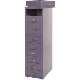 MCW Preston T851 Rollcontainer 110 x 28 x 41 cm grau