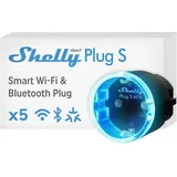Shelly Steckdose Plug S Gen3 5 St. Schwarz