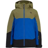 Ziener Kinder Agimo Jacke (Größe 176, blau)