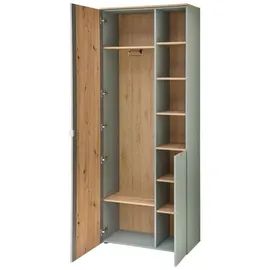 Innostyle BARI Garderobenschrank 78 x 38 x 202 cm Schilfgrün