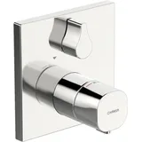 Hansa Fertigset HANSABLUEBOX LIVING UP-Brause-Thermostat, chrom