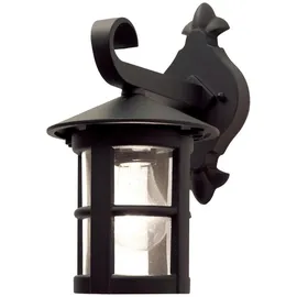 Elstead Lighting Außenwandleuchte Aluminium 29,4 cm inkl. E27 LED schwarz