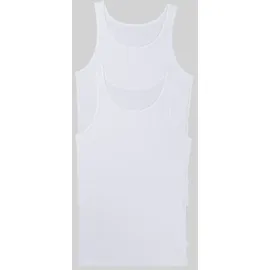 SLOGGI 2P men 24/7 SH 02 Vest Weiß Baumwolle Medium Herren