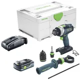 Festool TPC 18/4 I-Basic Akku Schlagbohrschrauber 18 V 75 Nm + 1x Akku 4,0 Ah + Schnellladegerät + Systainer