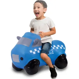 Jamara Hüpftier Police Truck mit Pumpe