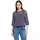 Cartoon Strickpullover Dunkelblau/Weiß 46