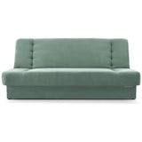 e-meubles Sofa mit Schlaffunktion und Bettkasten Kippsofa Klappsofa Schlafsofa Clic-Clack Couch für Wohnzimmer Federkern Sofagarnitur Polstersofa - Cyprus