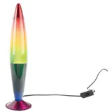 Lavalampe »Rainbow Rocket«.