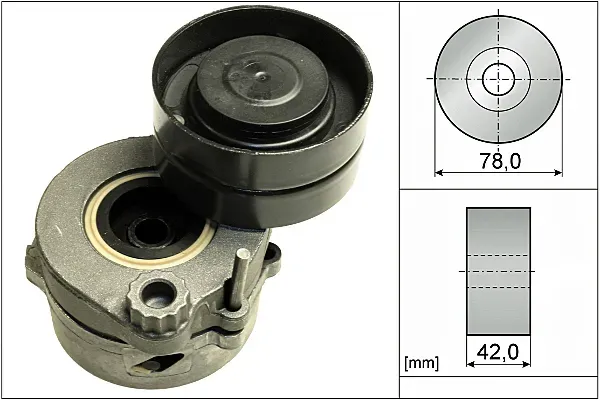 INA 534053910 78mm für Mercedes