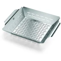 Weber Grillkorb 35 x 30 cm Edelstahl Silber/Weiß