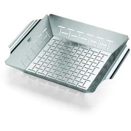 Weber Grillkorb 35 x 30 cm Edelstahl Silber/Weiß