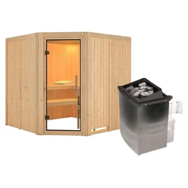 Karibu Jarin inkl. 9 kW Ofen + int. Steuerung