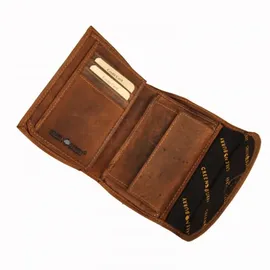 GREENBURRY Vintage Geldbörse Damen braun