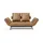 Innovation Living 3-Sitzer INNOVATION LIVING TM "Ghia Schlafsofa, Couch mit Wohlfühl-Faktor", braun, B:178cm H:83cm T:93cm, Sofas, eine große Liegefläche mit geringer Stellfläche, beidseitig abklappbar