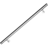 SWANEW Edelstahl Handlauf Treppengeländer Geländer und Handläufe Wandhandlauf Wand Treppe Wandhalterung Innen & Außen 100 cm