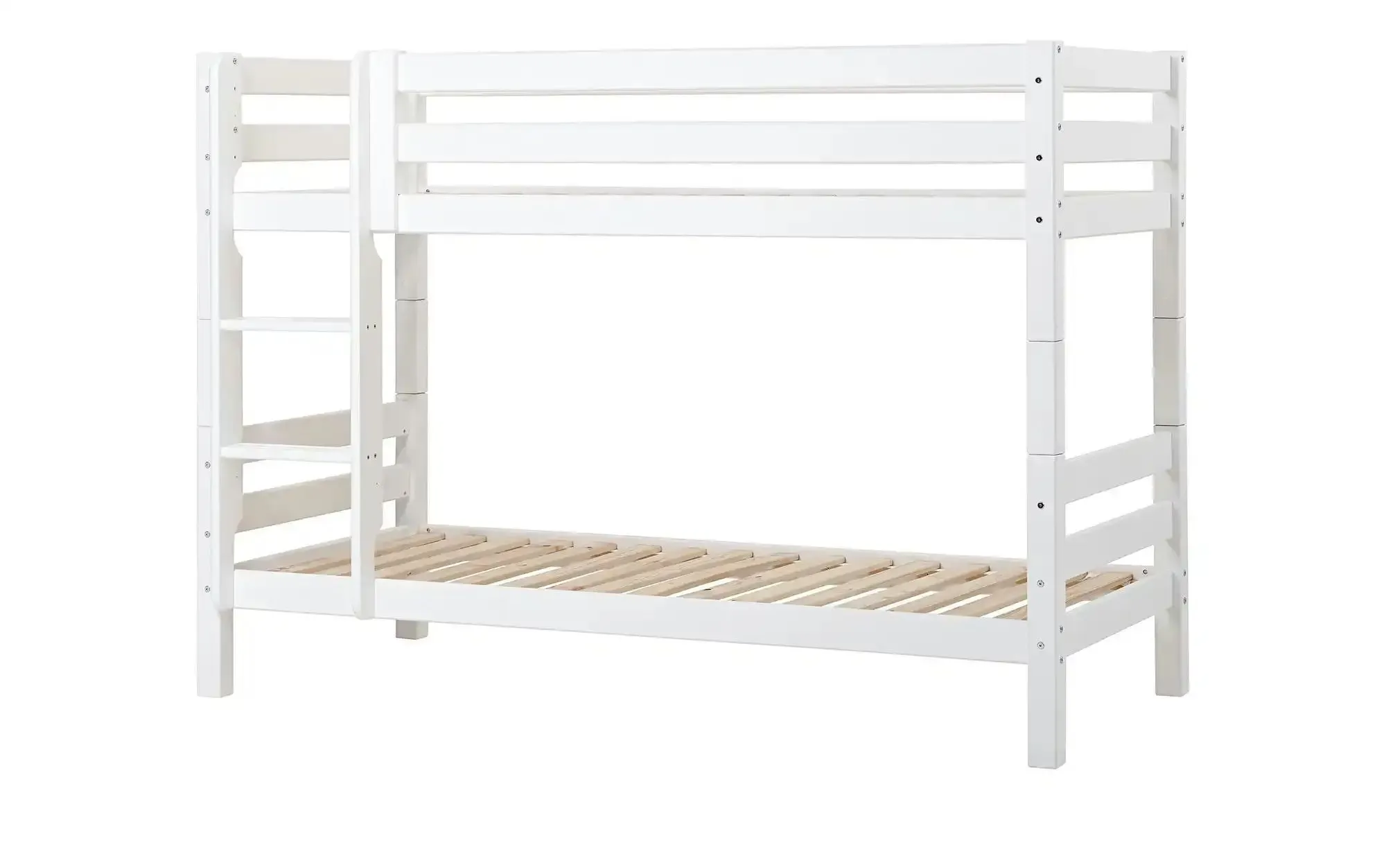 Hoppekids Etagenbett  ECO Luxury , weiß , Maße (cm): B: 104 H: 150