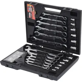 KS Tools GEARplus RINGSTOP-Ratschenringmaulschlüssel-Satz 30-tlg.