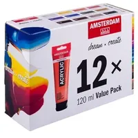 Royal Talens Acrylfarbe Vorteilspack 12 1,44 l