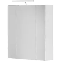 Inn.furn Badezimmer Spiegelschrank weiß 60 cm