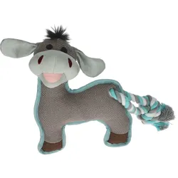 KERBL Ferdi Esel Hundespielzeug mit Quietsche 28 cm