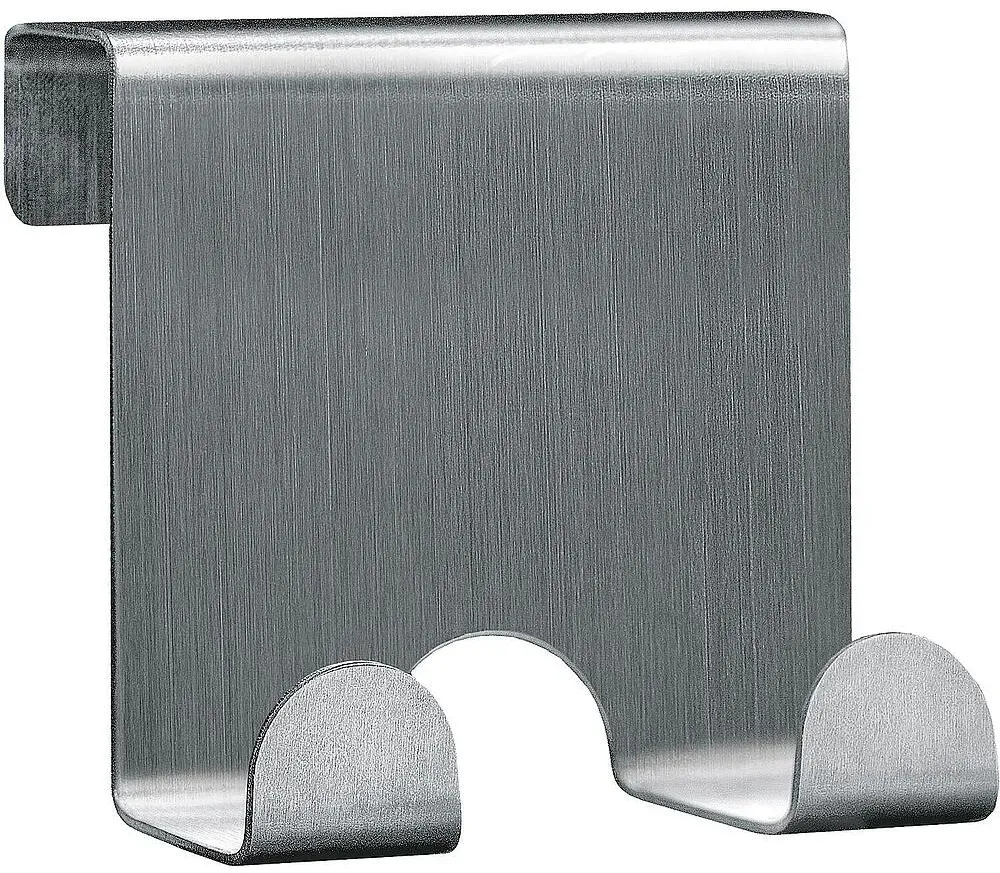 Türhaken doppelt Edelstahl Rostfrei 68 x 62 x 47 mm