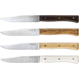Opinel Facette Tischmesserset 4-tlg. Braun/Silber