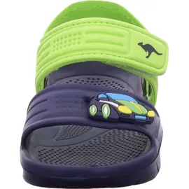 KangaROOS Kangaswim Ii Sandale, Dk Navy Lime, 26 EU