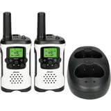 Alecto FR-175 (7 km), Walkie-Talkie, Weiss, Schwarz