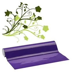 plottiX Vinylfolie permanent violett 31,5 cm x 1,0 m,  1 Rolle