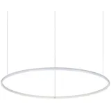 Ideal Lux Hulahoop 1-flg. Ø 81,5 cm rund weiß