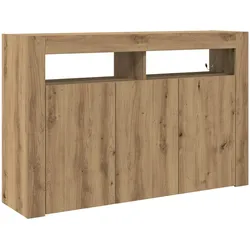 vidaXL Sideboard Kunsthandwerk Eiche Ingenieure Holz 116 x 30 x 75 cm