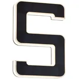 Paulmann 79846 Solar-Hausnummernleuchte 0.20W Warmweiß Schwarz