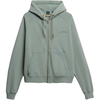 Superdry Essential Logo Osz Raglan Sweatshirt - Lily Pad Green - M