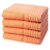VOSSEN Vienna Style Supersoft Handtuch 50 x 100 cm apricot 4 St.