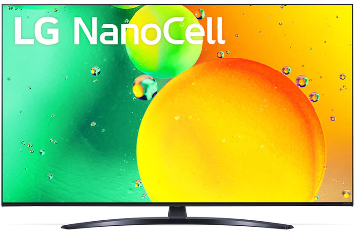 LG Nanocell TV 55NANO766QA - 55 Zoll 4K Ultra HD Smart TV mit AI Processor, HDR10 Pro & USB-Aufnahme