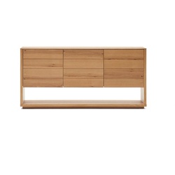 Kave Home Sideboard Alguema Holz Braun Eiche